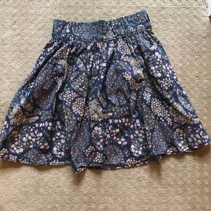 Floral H&M skirt